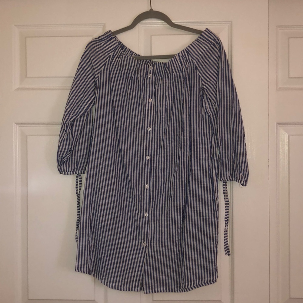 Off the shoulder dress